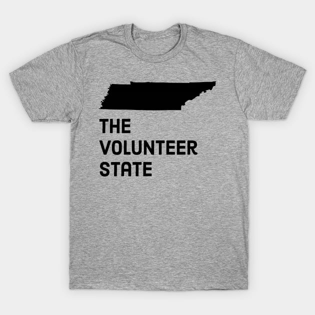 Tennessee - The Volunteer State T-Shirt by whereabouts